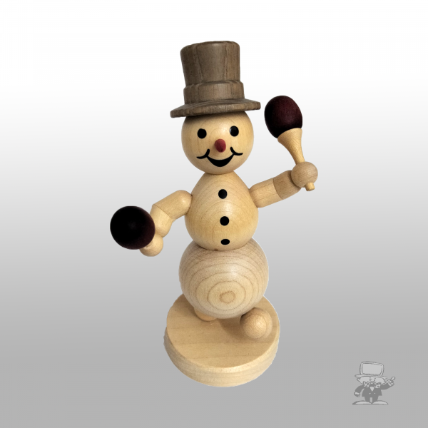 Wagner 10/23 Schneemann Musikant mit Rumbakugeln